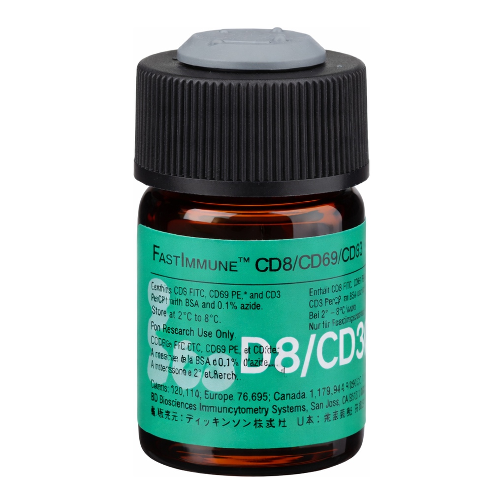 BD Anti-Human CD8 FITC/CD69 PE/CD3 PerCP