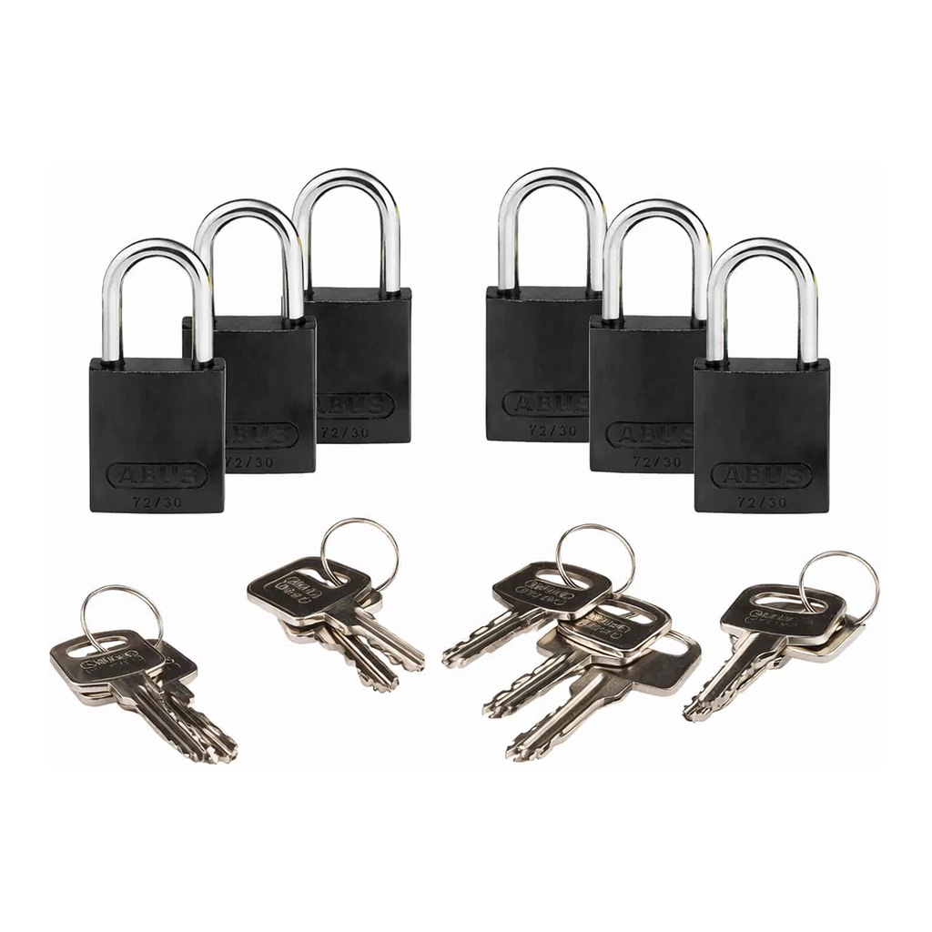 Brady Compact Aluminum Lockout Padlocks