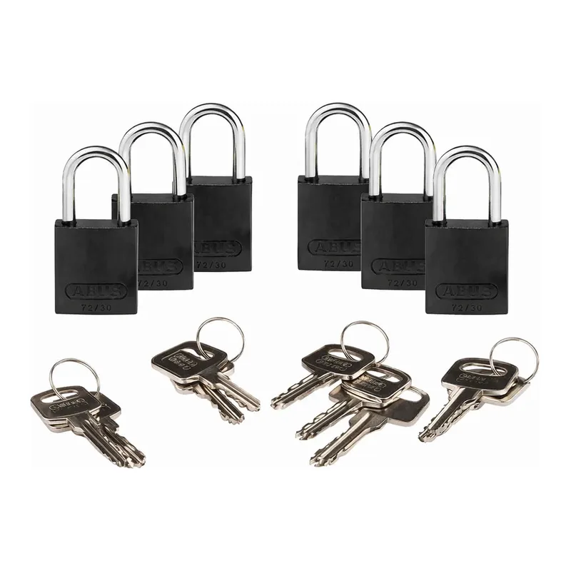 Brady Compact Aluminum Lockout Padlocks