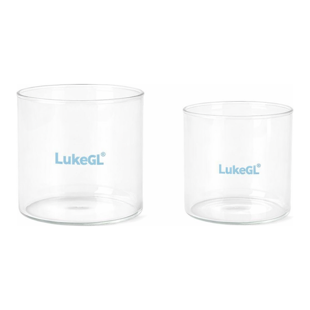 Cylindrical Glass Jar 원형 유리 쟈, LukeGL