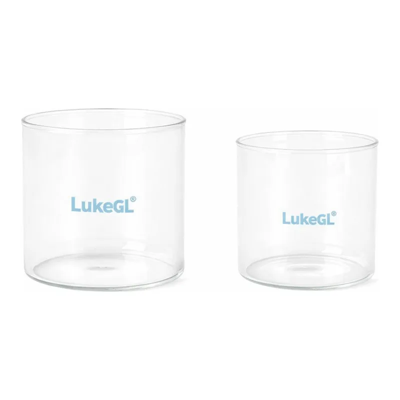 Cylindrical Glass Jar 원형 유리 쟈, LukeGL