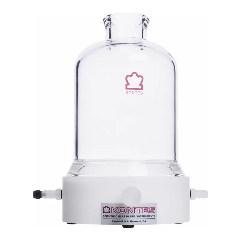 Glass Vacuum Jar, Kimble 유리 진공 쟈