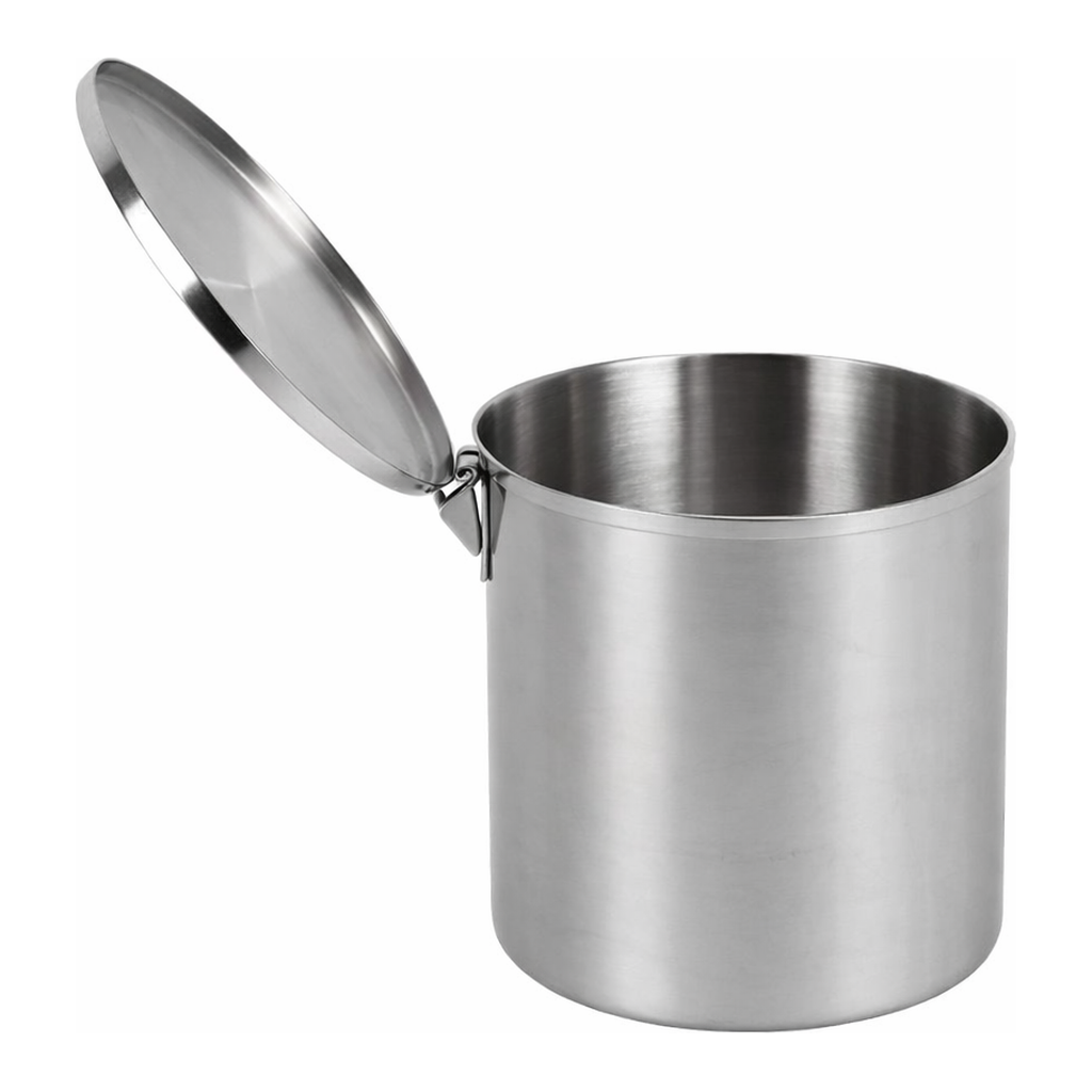 Stainless Steel Jar with Cover/뚜껑 부착형 스테인레스 쟈