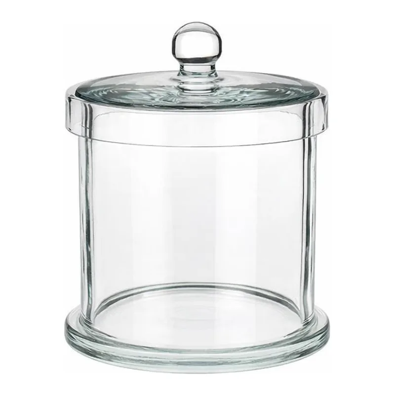Glass Specimen Jar with Cover, Simax 유리 스페시멘 쟈