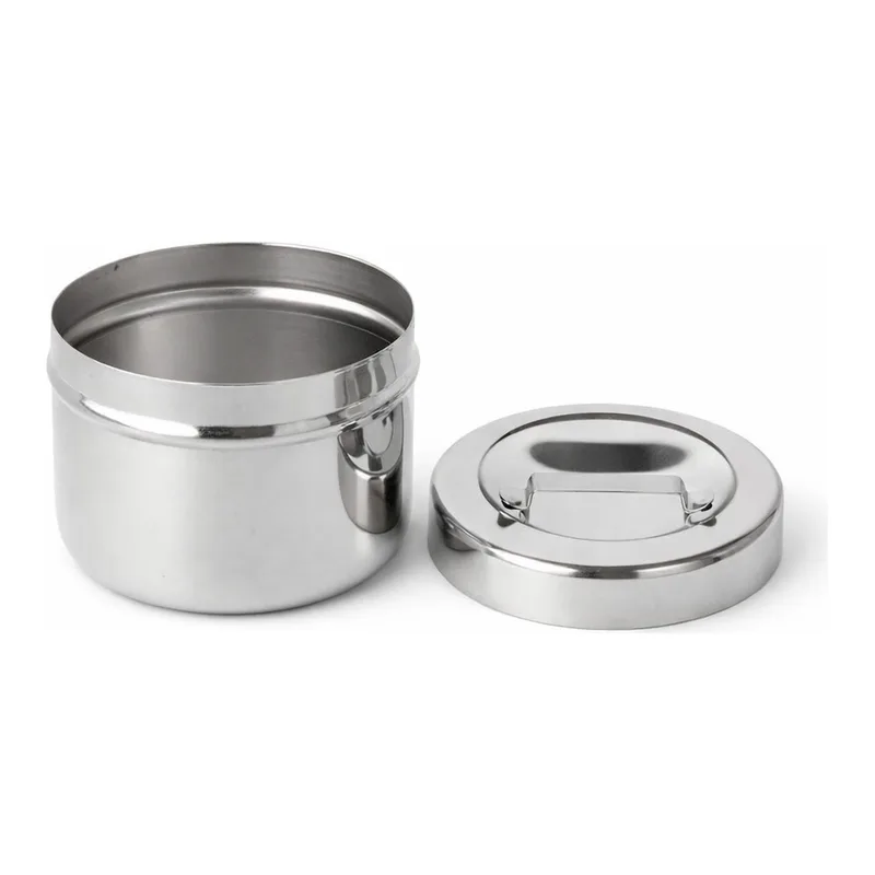 Stainless Steel Low Form Jar 스테인레스 단형 쟈
