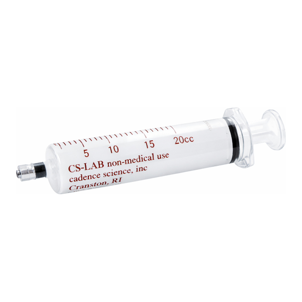 Matched Numbered Glass Syringe 고급형 유리 주사기, Metal Luer-Lock Tip