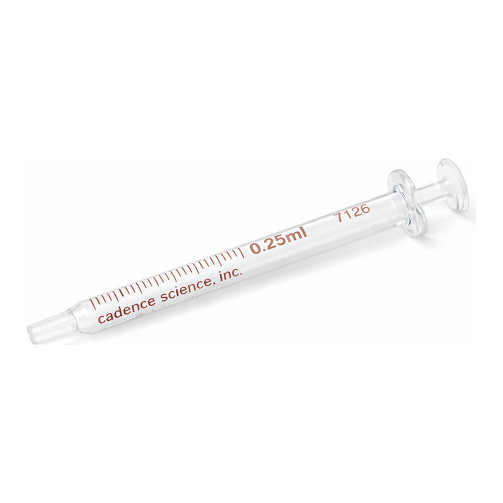 Tuberculin Mini Glass Syringe 투베르쿨린 미니 유리 주사기, Glass Tip