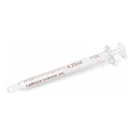 Tuberculin Mini Glass Syringe 투베르쿨린 미니 유리 주사기, Glass Tip