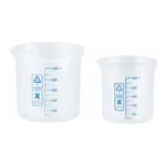PP Beaker with Blue Graduation PP 비이커, Straight Sided