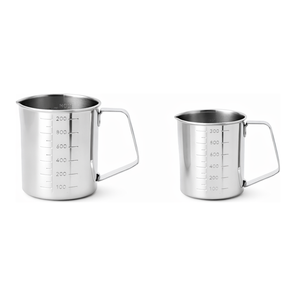 Graduated Stainless Steel Beaker 스테인레스 비이커, 눈금형