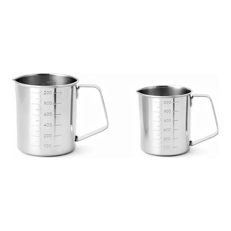 Graduated Stainless Steel Beaker 스테인레스 비이커, 눈금형