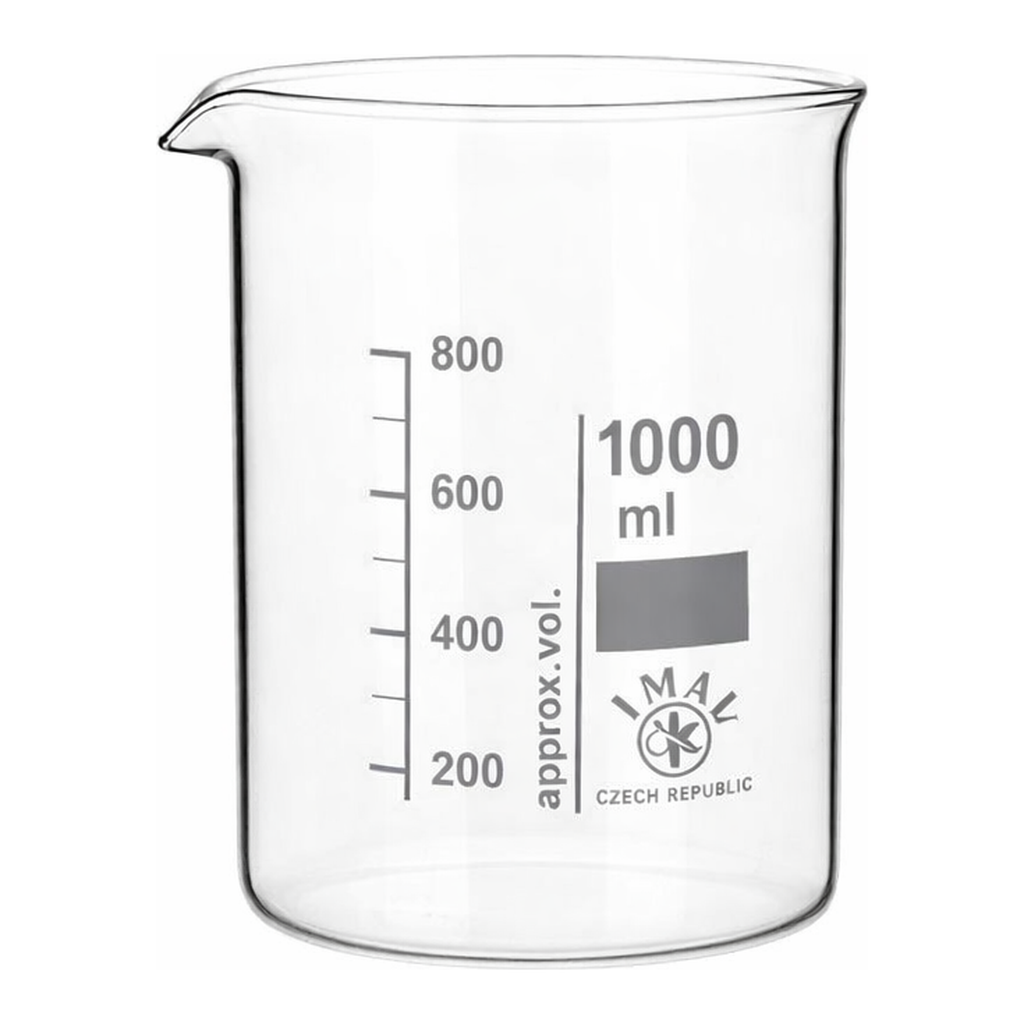 Standard Glass Beaker, Simax 표준형 유리 비이커