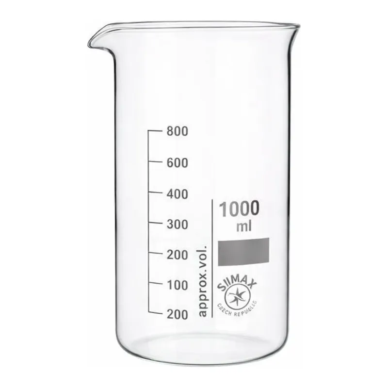 Tall Glass Beaker, Simax 톨 유리 비이커
