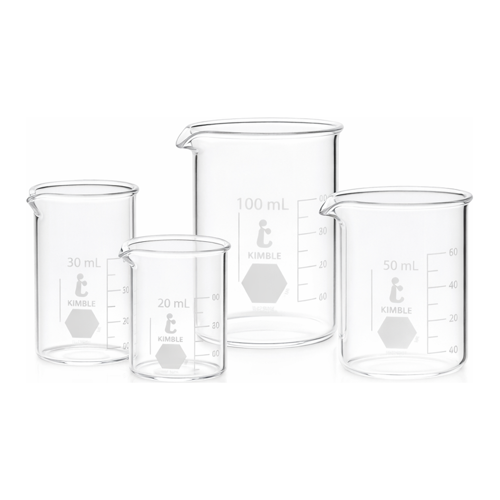 Low Form Griffin Beaker, Kimax단형 유리 비이커