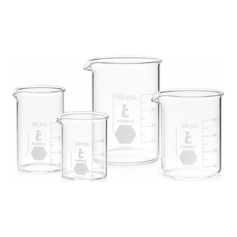 Low Form Griffin Beaker, Kimax단형 유리 비이커