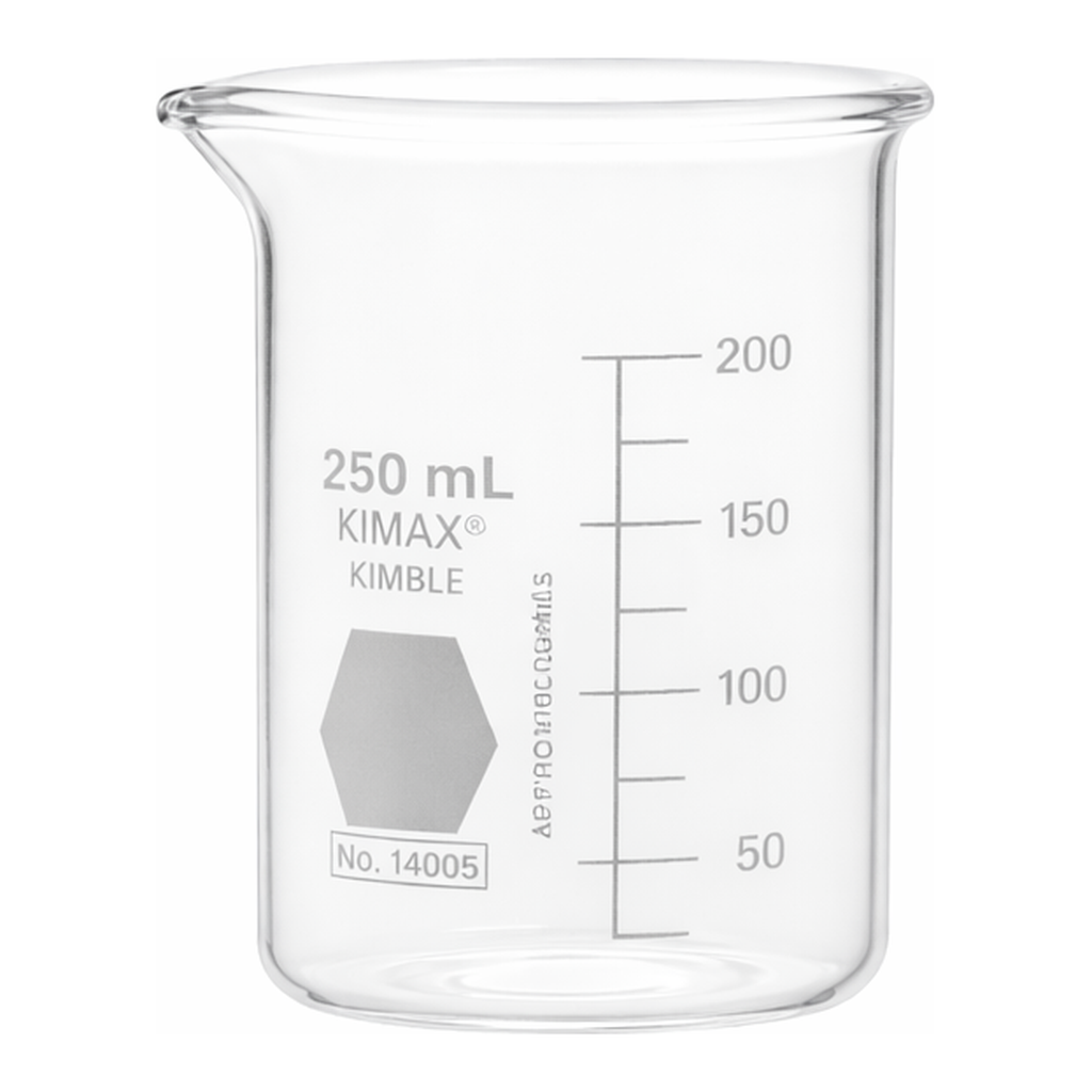 Low Form Heavy Duty Beaker , Kimax단형 헤비월 비이커