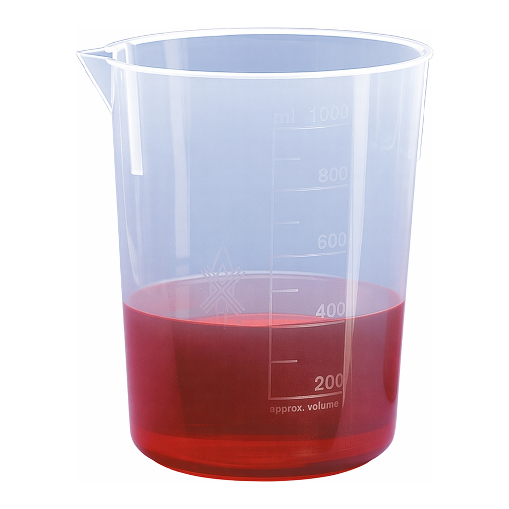 PP Beaker, Tapered-form PP 비이커, 경사형