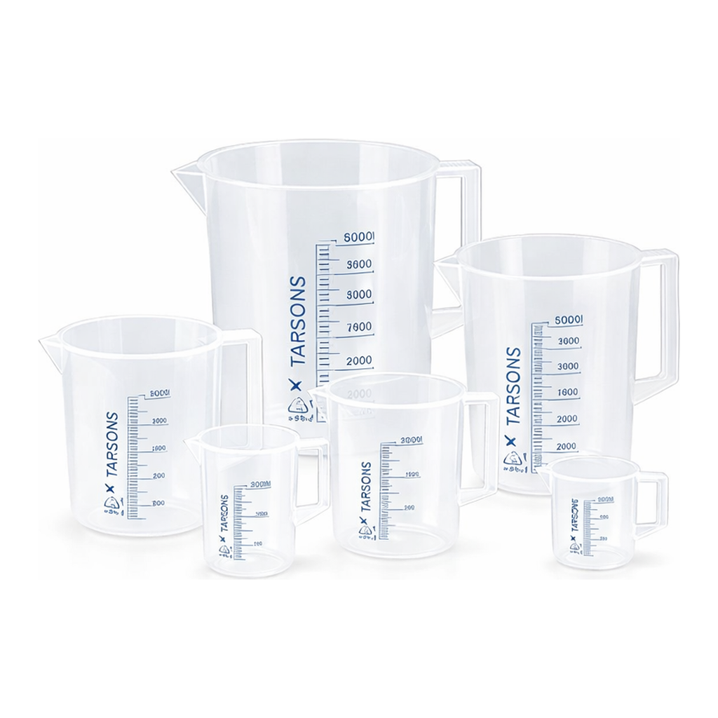 PP Beaker with Handle PP 플라스틱 핸들 비이커