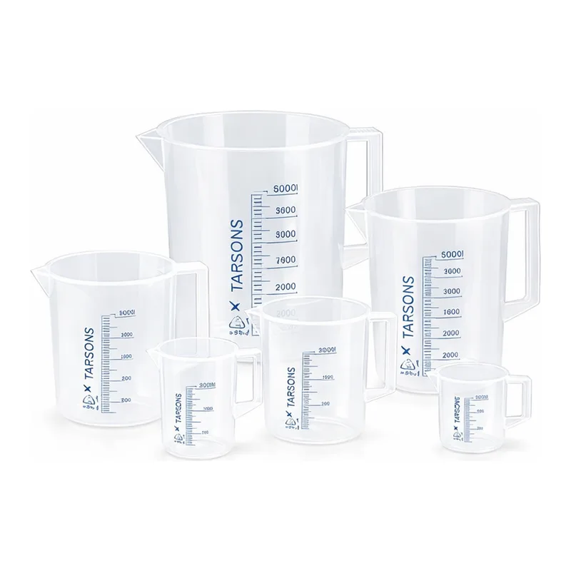 PP Beaker with Handle PP 플라스틱 핸들 비이커