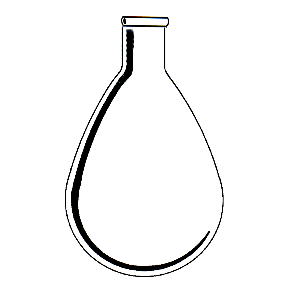 Evaporaing Flask, Blank 초자 가공용 농축 플라스크, LukeGL