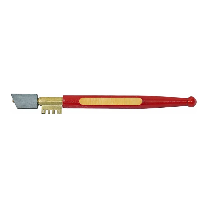 Glass Plate Cutter with Wood Handle 글라스 커터, 나무핸들