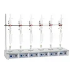 Extraction Multi Heating Mantle, Analog 멀티 히팅 맨틀, 3구 or 6구, Flask, EAM