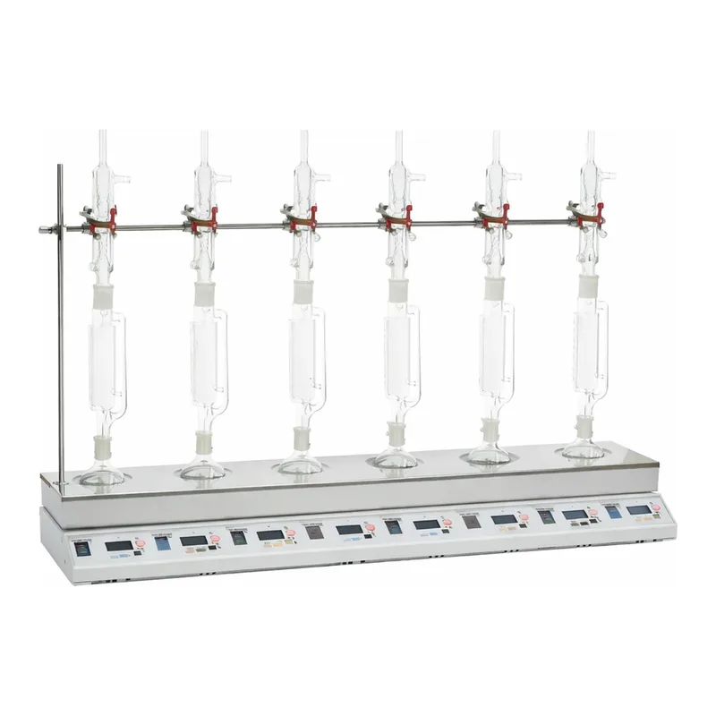 Extraction Multi Heating Mantle, Digital 멀티 히팅 맨틀, 3구 or 6구, Flask, EAMD