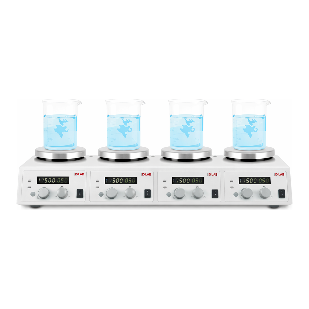 Multi Hotplate Stirrer 멀티 가열 자력 교반기, 4 x 10L