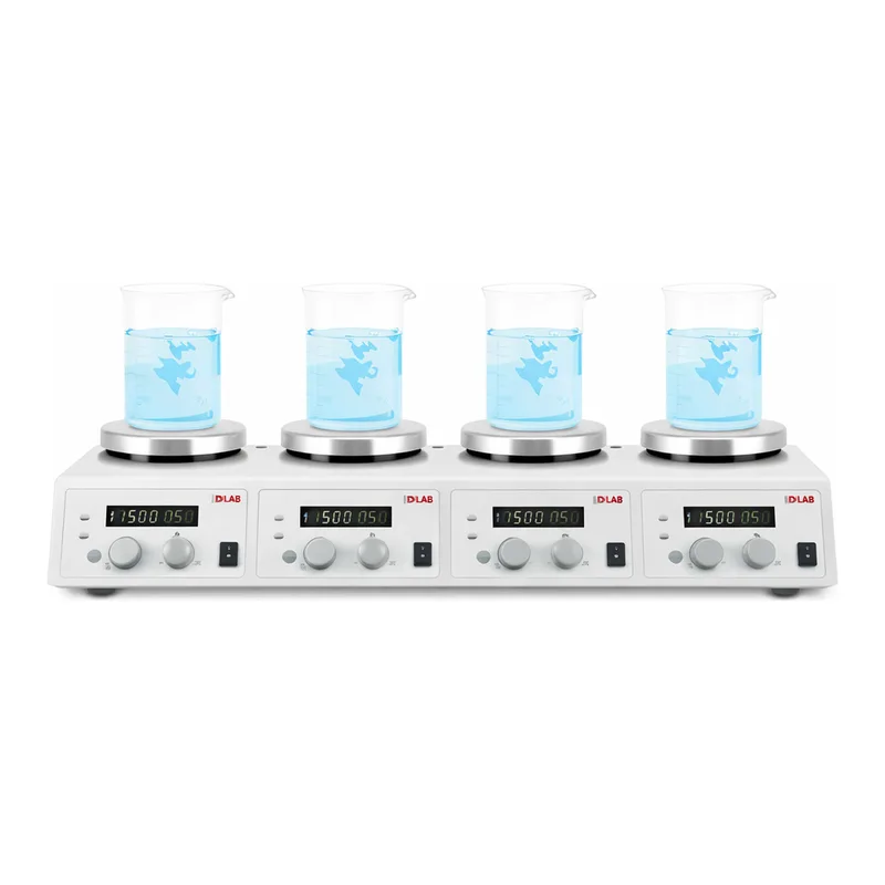 Multi Hotplate Stirrer 멀티 가열 자력 교반기, 4 x 10L