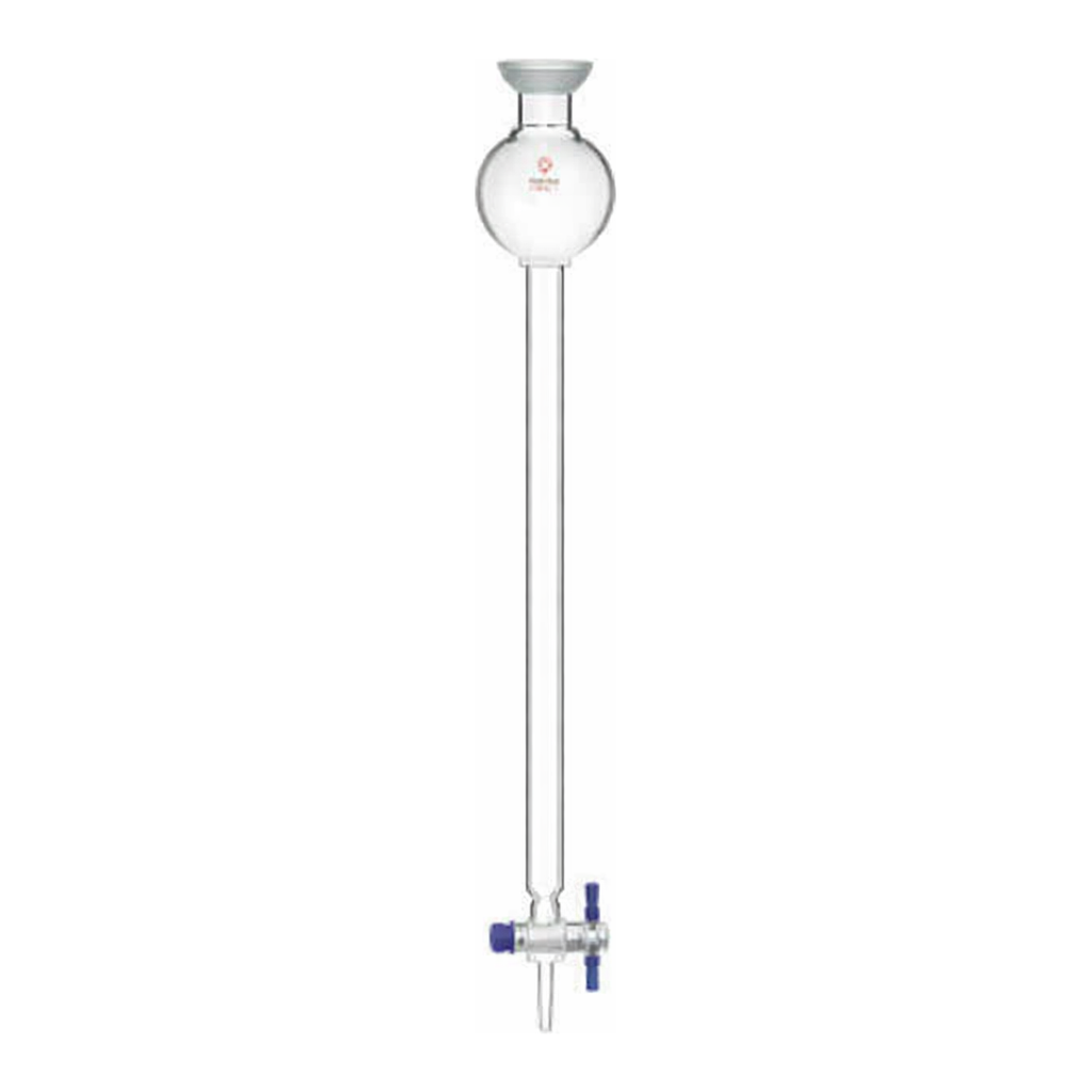 Merck Synthware(TM) chromatography column with reservoir, fritted disc and PTFE stopcock