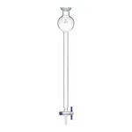 Merck Synthware(TM) chromatography column with reservoir, fritted disc and PTFE stopcock