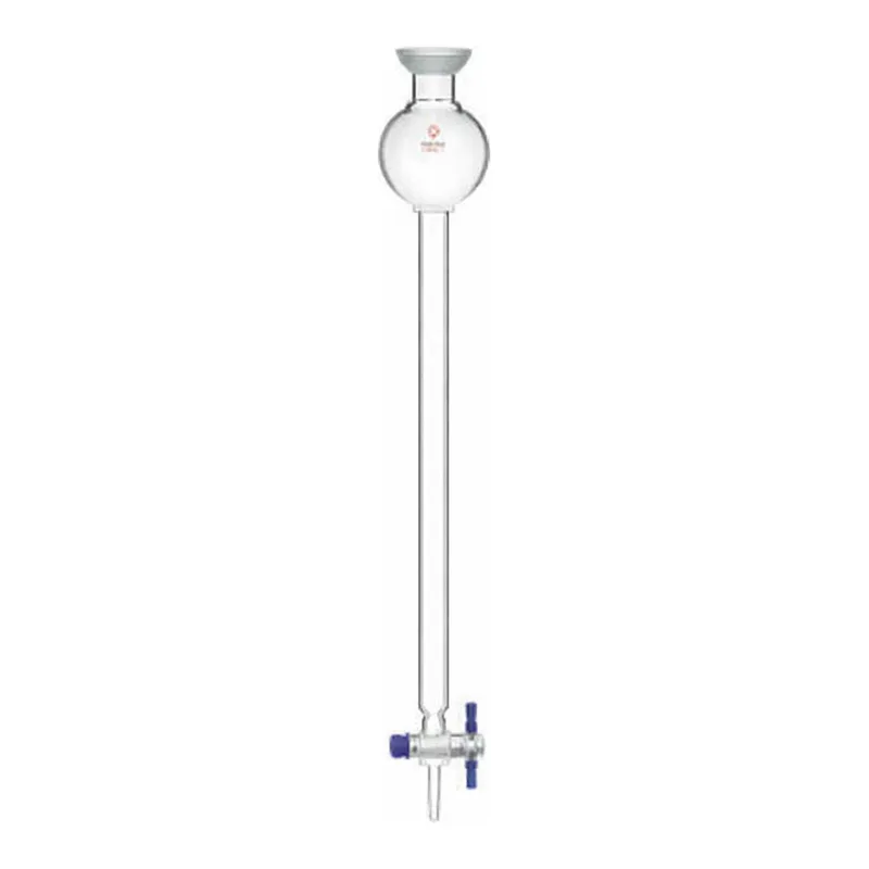 Merck Synthware(TM) chromatography column with reservoir, fritted disc and PTFE stopcock