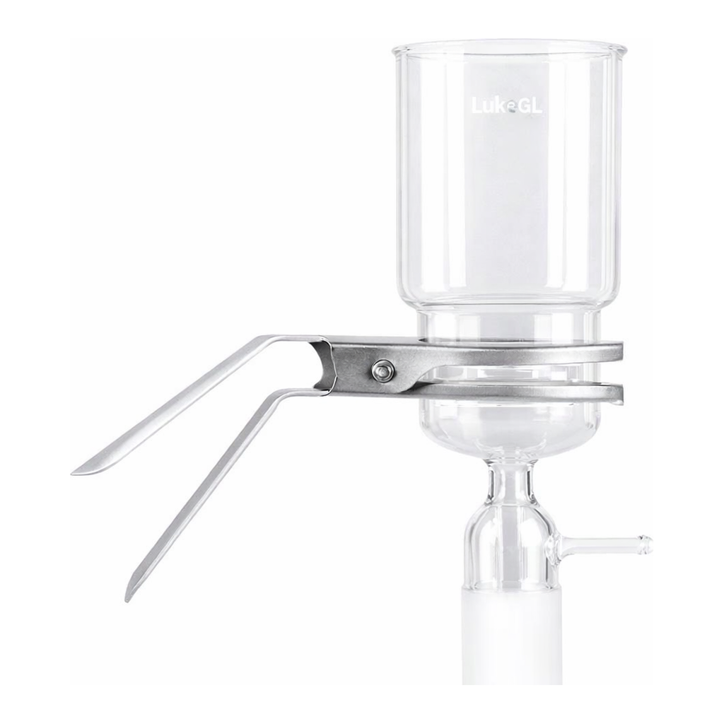Glass Vacuum Filter Holder, 90 mm 90 mm 대용량 죠인트 진공 여과 장치, LukeGL