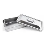 Instrument Tray with Cover 스테인레스 사각 트레이, 뚜껑포함