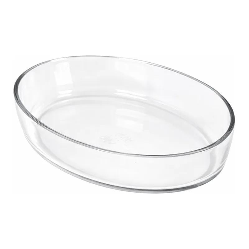 Glass Oval Tray, Simax 유리 타원형 트레이