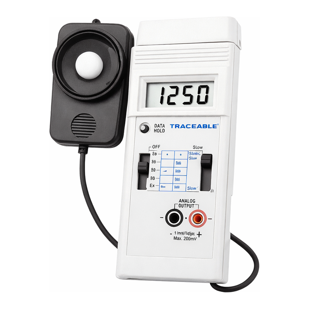 Light Meter - Luxmeter with Recorder 조도계