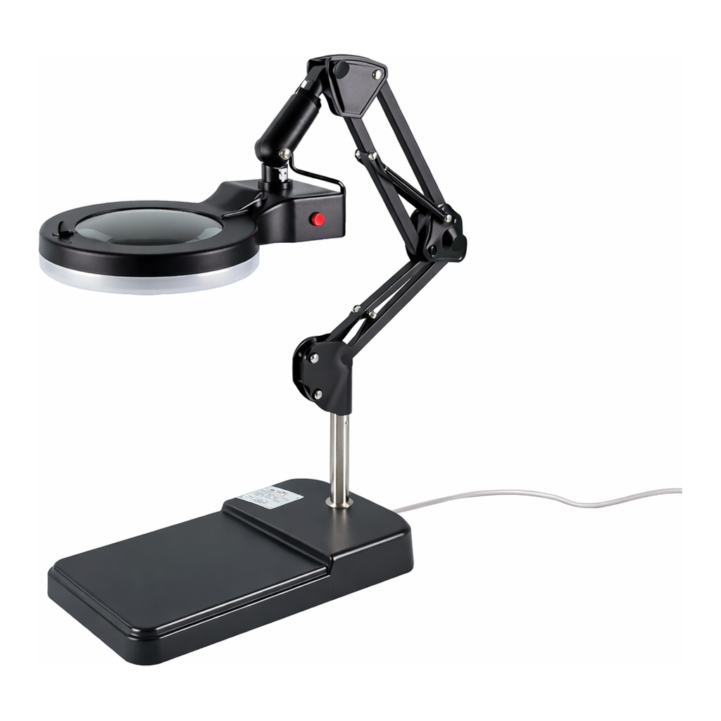 LED Light Loupe LED 조명 확대경, 테이블 다관절 스탠드형