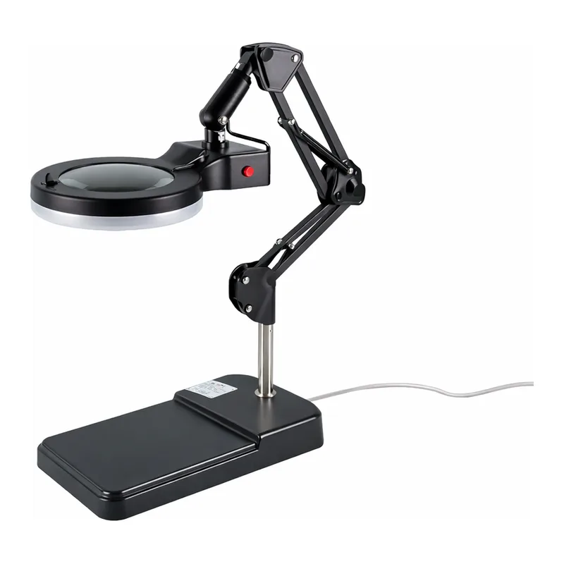 LED Light Loupe LED 조명 확대경, 테이블 다관절 스탠드형