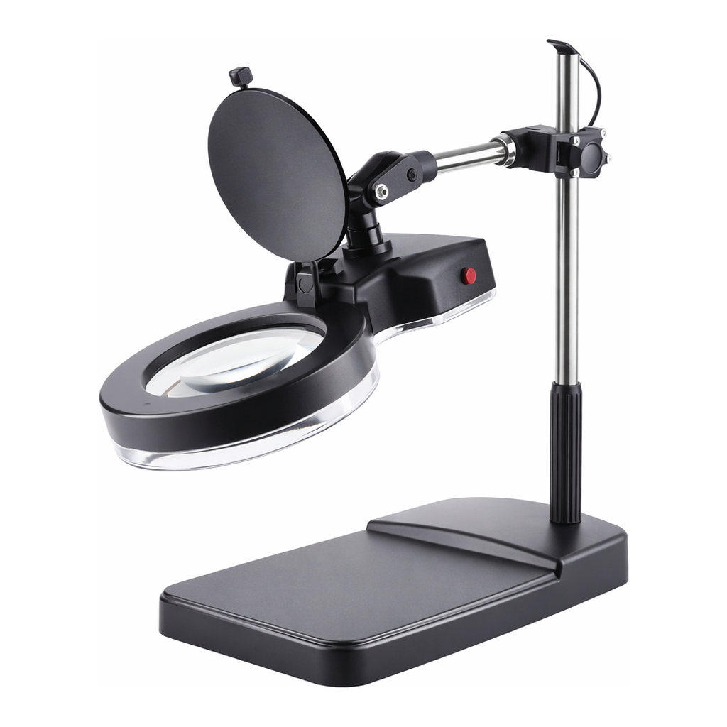 LED Light Loupe/LED 조명 확대경, 테이블 스탠드형