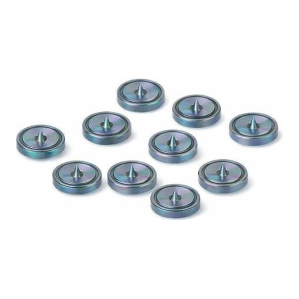 Restek Inlet Seals, Dual Vespel Ring, 0.8mm Siltek Treated Cross Disk, 10pk