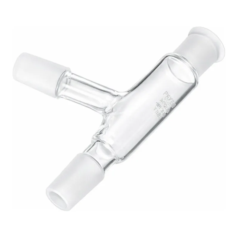 Merck Pyrex(R) connecting three-way adapter, 75 angle