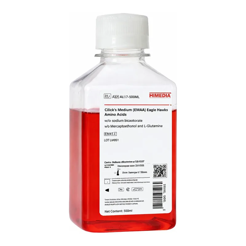 Himedia Click`s Medium (EHAA) Eagle Hanks` Amino Acids w/ Sodium bicarbonate w/o Mercaptoethanol and L-Glutamine