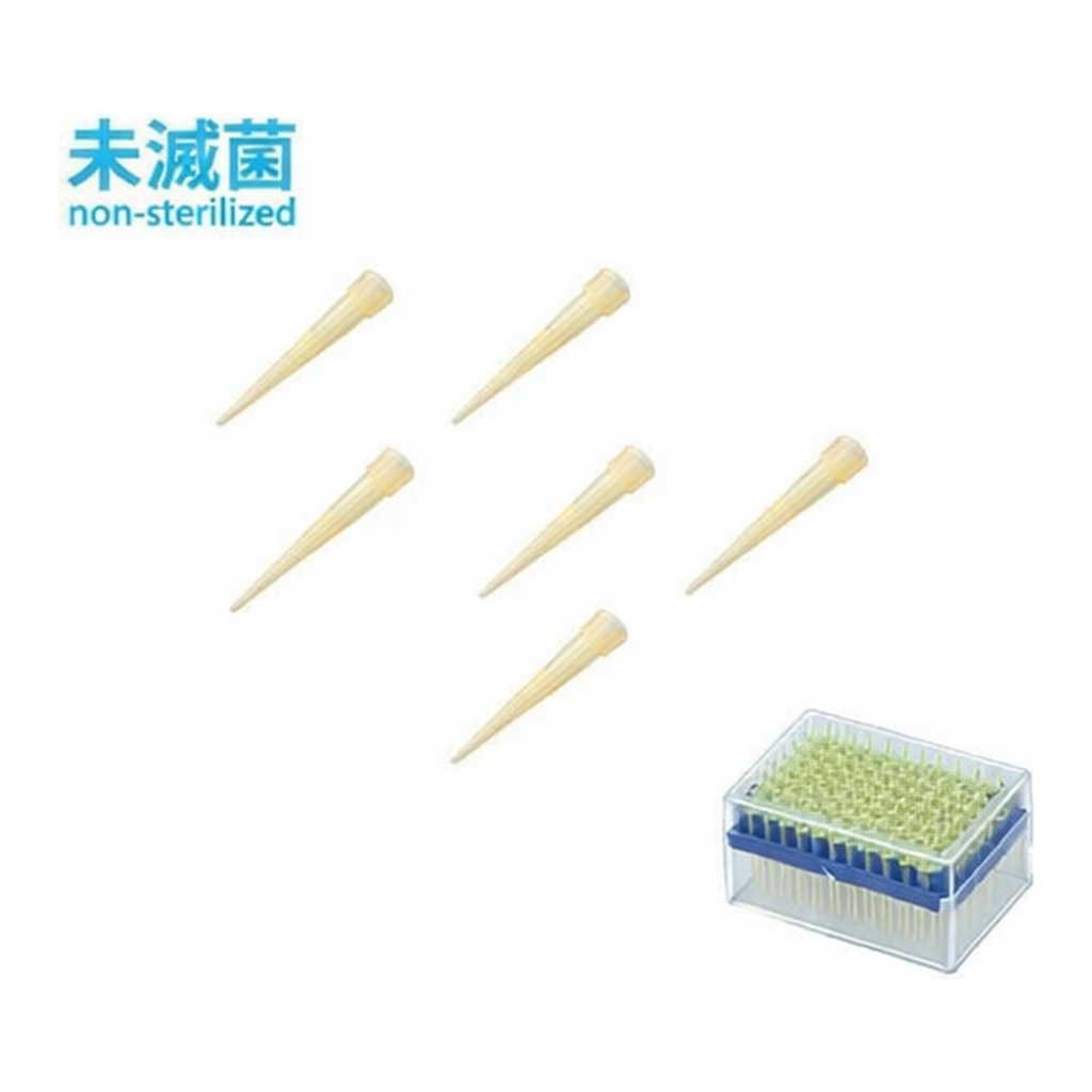 AS ONE Ibis Pipette Tip (Box Pack) 0.2 - 20μl 96/Box x 10 Boxes Natural