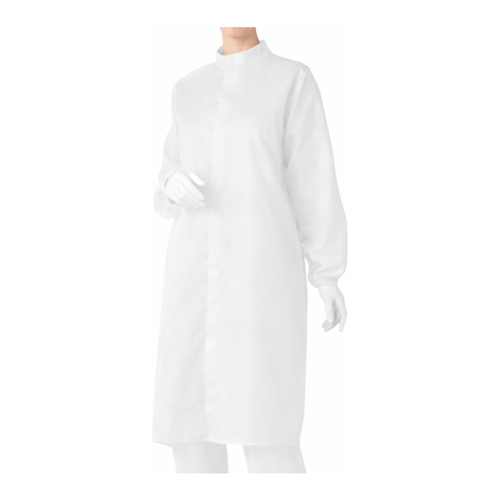 AS ONE Dust-Free Garment AS207C For Unisex, White 3L