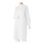 AS ONE Dust-Free Garment AS207C For Unisex, White 3L