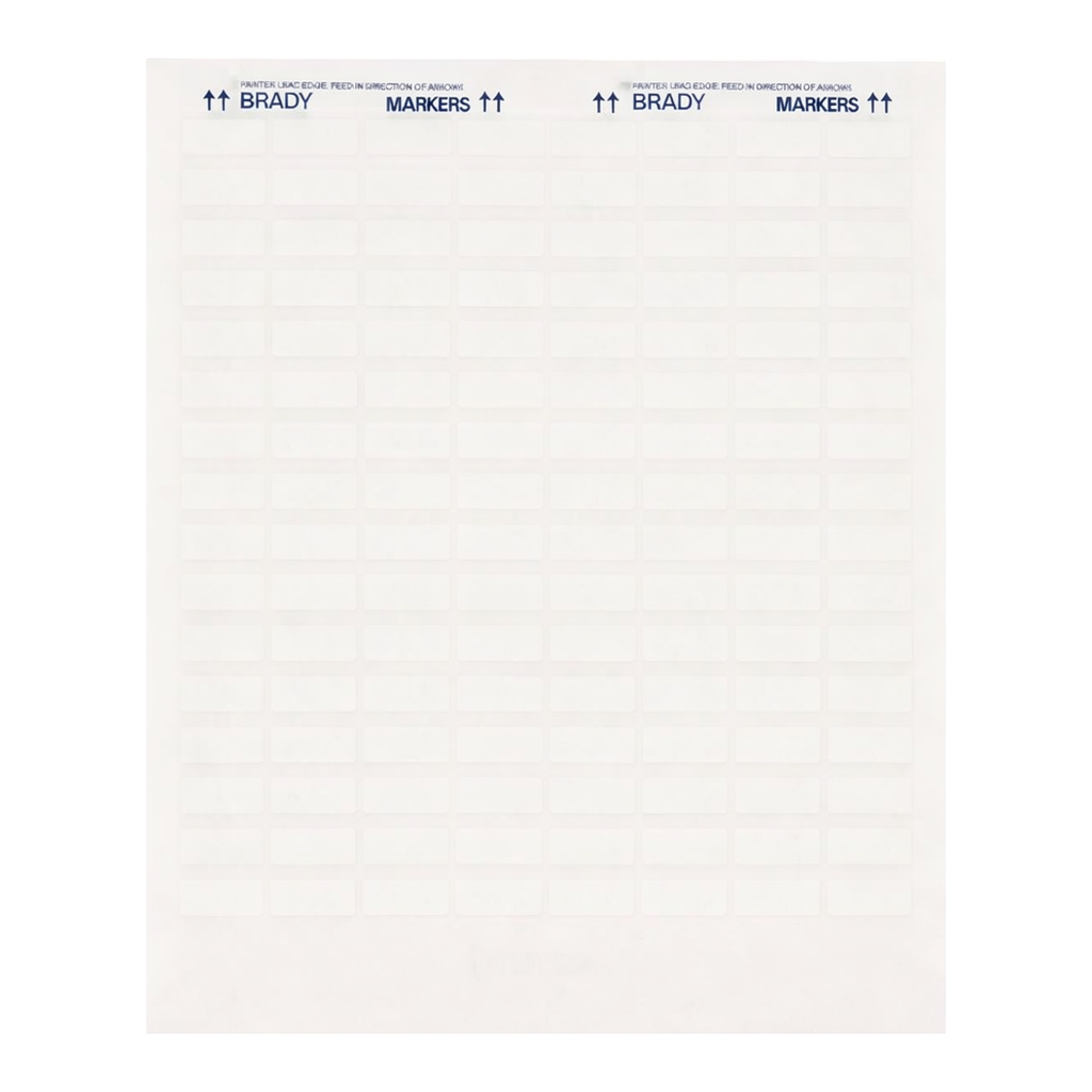 Brady JetTab Series Self-Laminating Vinyl Labels