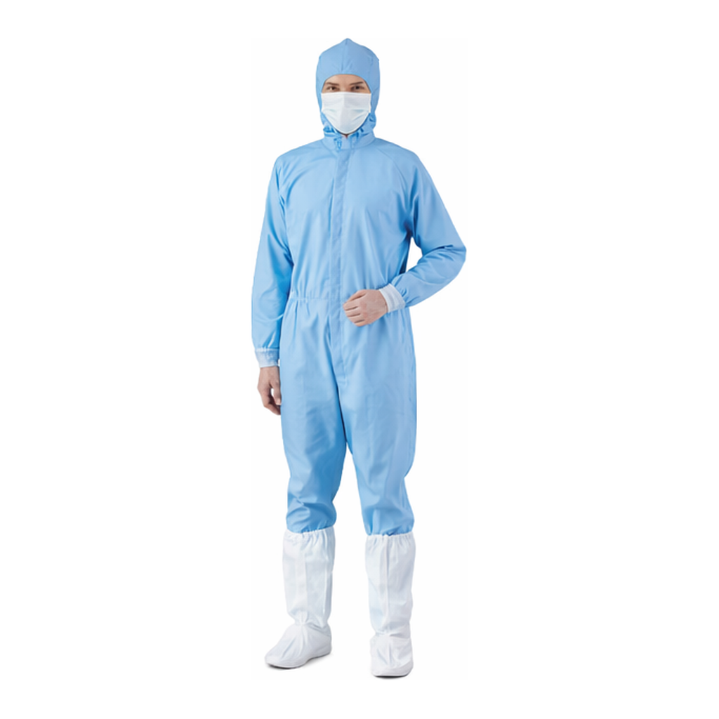 AS ONE Anti-contamination Hooded Coverall (AS 1403 man and women common use) Blue S