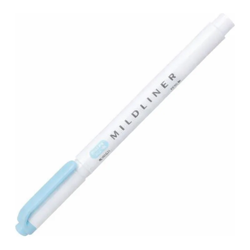 OFFICENEX 제브라 마일드라이너 블루 WKT7-MBL(1.4mm, 4.0mm 블루)