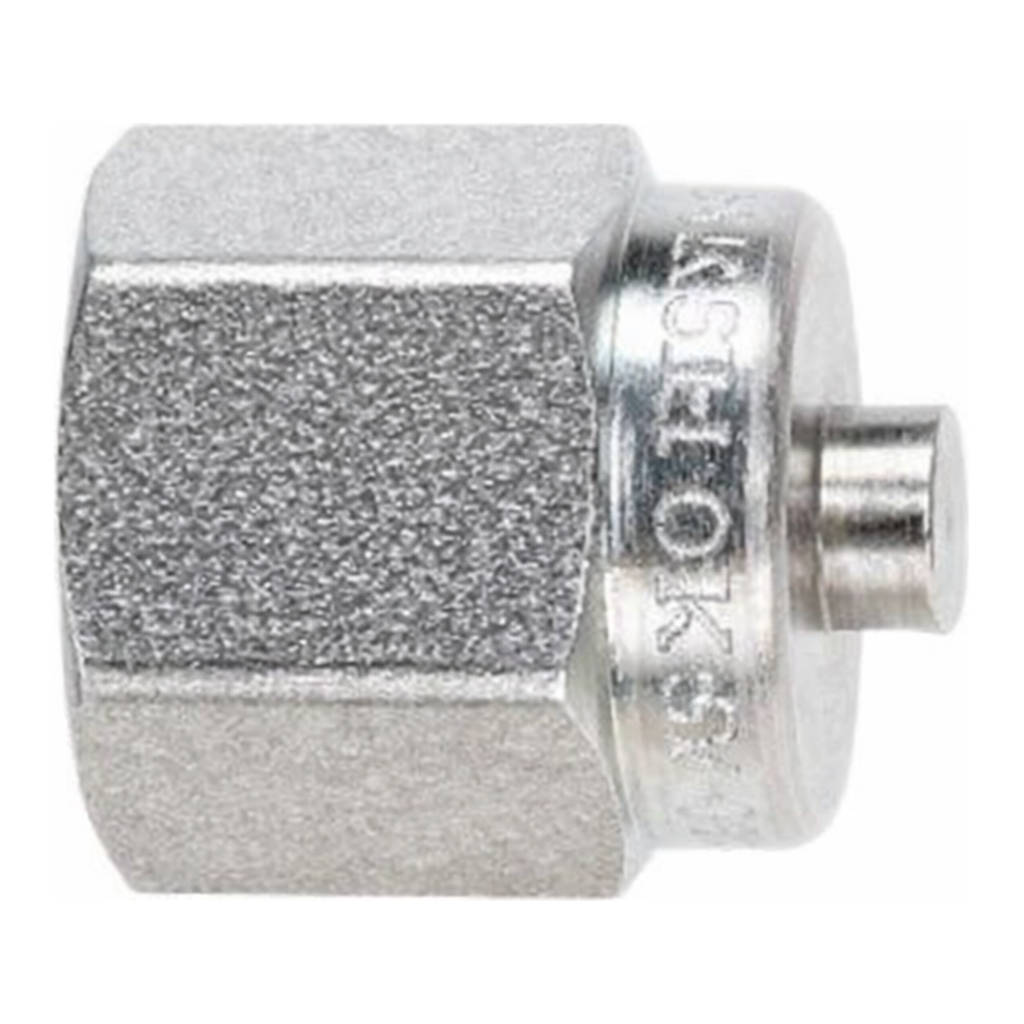 Restek Swagelok Fitting, Stainless Steel, 1/8in Plug, 4-pk