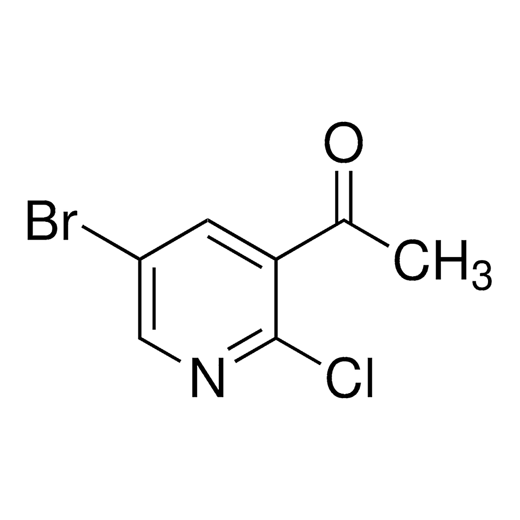 Merck 1-(5-Bromo-2-chloropyridin-3-yl)ethanone